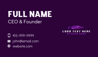 Fast Auto Roadster Business Card Design