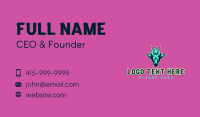 Horn Dragon Mascot Business Card