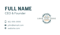 Natural Herb Spice Business Card