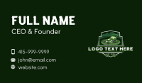 Grass Cutter Lawn Mower Business Card