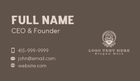 Mustache Business Card example 3