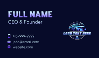 Auto Car Cleaner Business Card