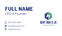 Thunderbolt Electronics Company Business Card