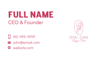 Women Apparel Line Art  Business Card Image Preview