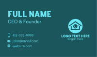 Camera Lens Realty Home Business Card
