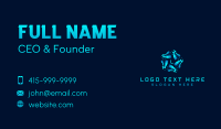 Cyber Technology Programming Business Card