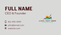 Lawn Mower Landscaping Business Card