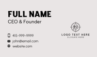 Skull Target Combat Business Card