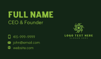 Eco Sustainable Garden Business Card Design