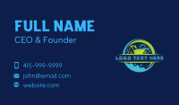 Pressure Wash Housekeeping Business Card