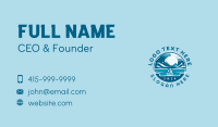 Sailing Vacation Travel Business Card