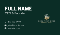 Lotus Holistic Zen Yoga Business Card