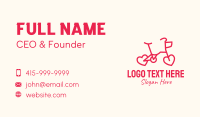 Pedalling Business Card example 1