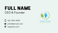 Eco Nature Person  Business Card