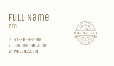 Generic Company Business Business Card