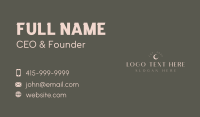 Luxury Mystical Business Business Card