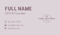 Smell Business Card example 2