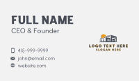 Warehouse Factory Storage Business Card Design