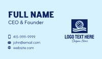 Water Polo Wave Pool Business Card