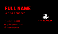 Scary Haunted Ghost Business Card