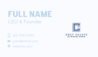 Corporate Studio Letter C Business Card Image Preview