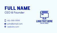 Online Tutor Business Card example 2