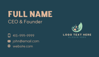 Eco Pet Grooming Business Card