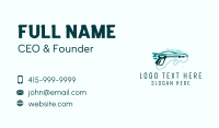 Car Pressure Washing Service  Business Card