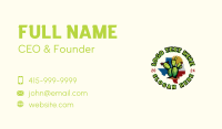 Cactus Plant Texas Business Card