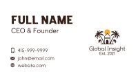 Palm Oasis Islamic Mosque Business Card