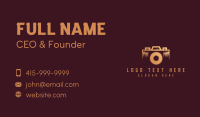 Cinematographer Business Card example 3