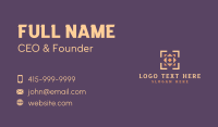 Flooring Tile Design Business Card