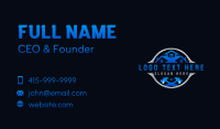  Roofing Maintenance Hammer Business Card
