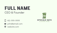 Trash Garbage Disposal Business Card Image Preview