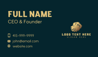 Wild Lion Safari Business Card