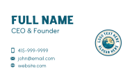 Beach Wave Surfing Business Card