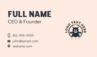 Haunted Business Card example 2