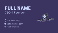 Wold Animal Dog Business Card