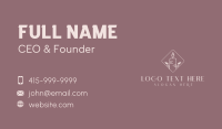 Candle Wellness Spa Business Card