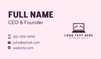 Elearning Business Card example 2