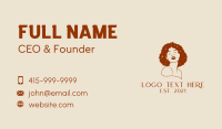 Woman Business Card example 2