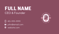 Rose Flower Bloom Business Card