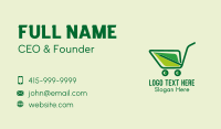 Eco Friendly Supermarket  Business Card