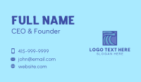 Wave Business Card example 2