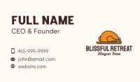 Roasted Chicken Plate Business Card