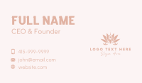 Lotus Spa Relaxation Business Card