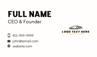 Auto Supercar Racing  Business Card