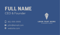Construction Hard Hat Screw Business Card