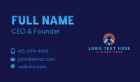 Paint Roller Contractor Business Card