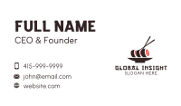 Sushi Asian Restaurant  Business Card